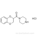 Hidrocloruro de 1- (2,3-dihidro-1,4-benzodioxin-2-ilcarbonil) piperazina CAS 70918-74-0